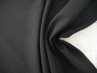 Ponte Roma in Black-Knitted Fabric-Flying Bobbins Haberdashery