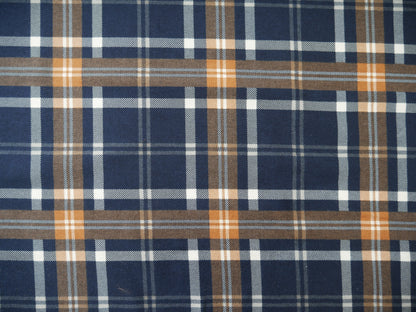 Brushed Flannel Check-Jacquard Knit-Flying Bobbins Haberdashery