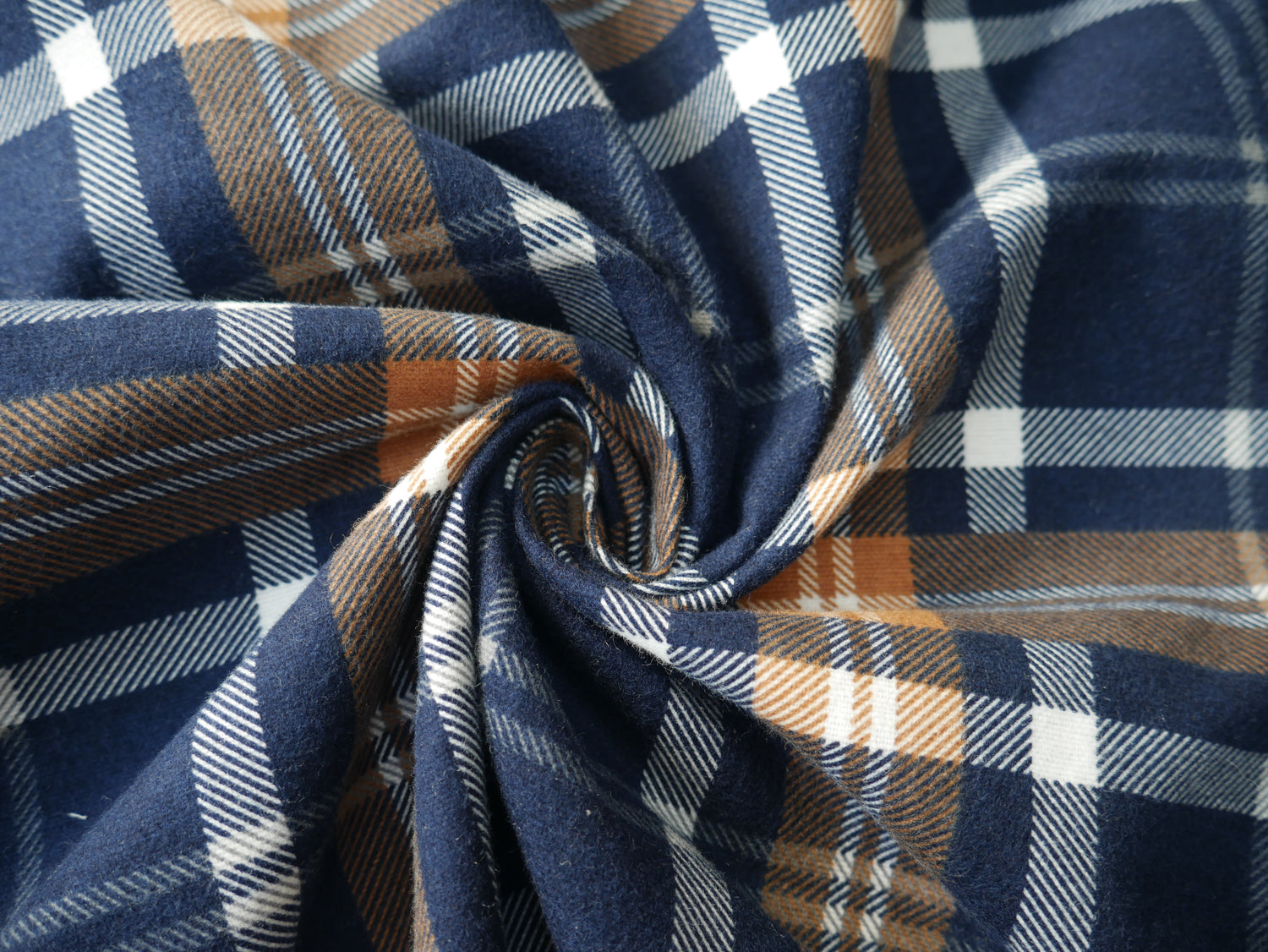 Brushed Flannel Check-Jacquard Knit-Flying Bobbins Haberdashery