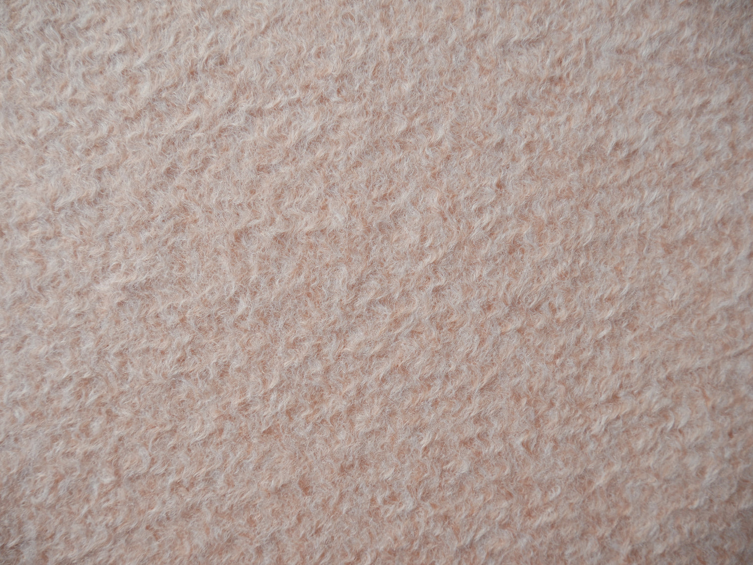 Bouclé Melange Coat Fabric in Soft Pink, £16.00 p/m-Fabric-Flying Bobbins Haberdashery