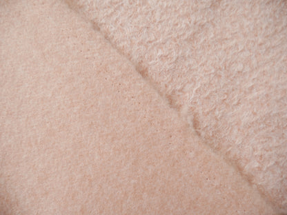 Bouclé Melange Coat Fabric in Soft Pink, £16.00 p/m-Fabric-Flying Bobbins Haberdashery