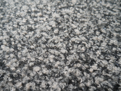 Bouclé Lurex Coat Fabric in Salt &amp; Pepper, £16.50 p/m-Fabric-Flying Bobbins Haberdashery