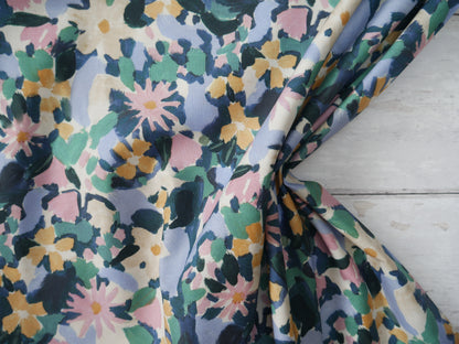 Lewis &amp; Irene Garden Solstice Printed Cotton by Bluebellgray-Cotton Fabric-Flying Bobbins Haberdashery