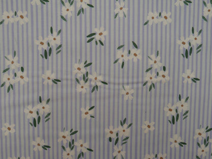 Lewis &amp; Irene Betsy Cornflower Printed Cotton by Bluebellgray-Cotton Fabric-Flying Bobbins Haberdashery