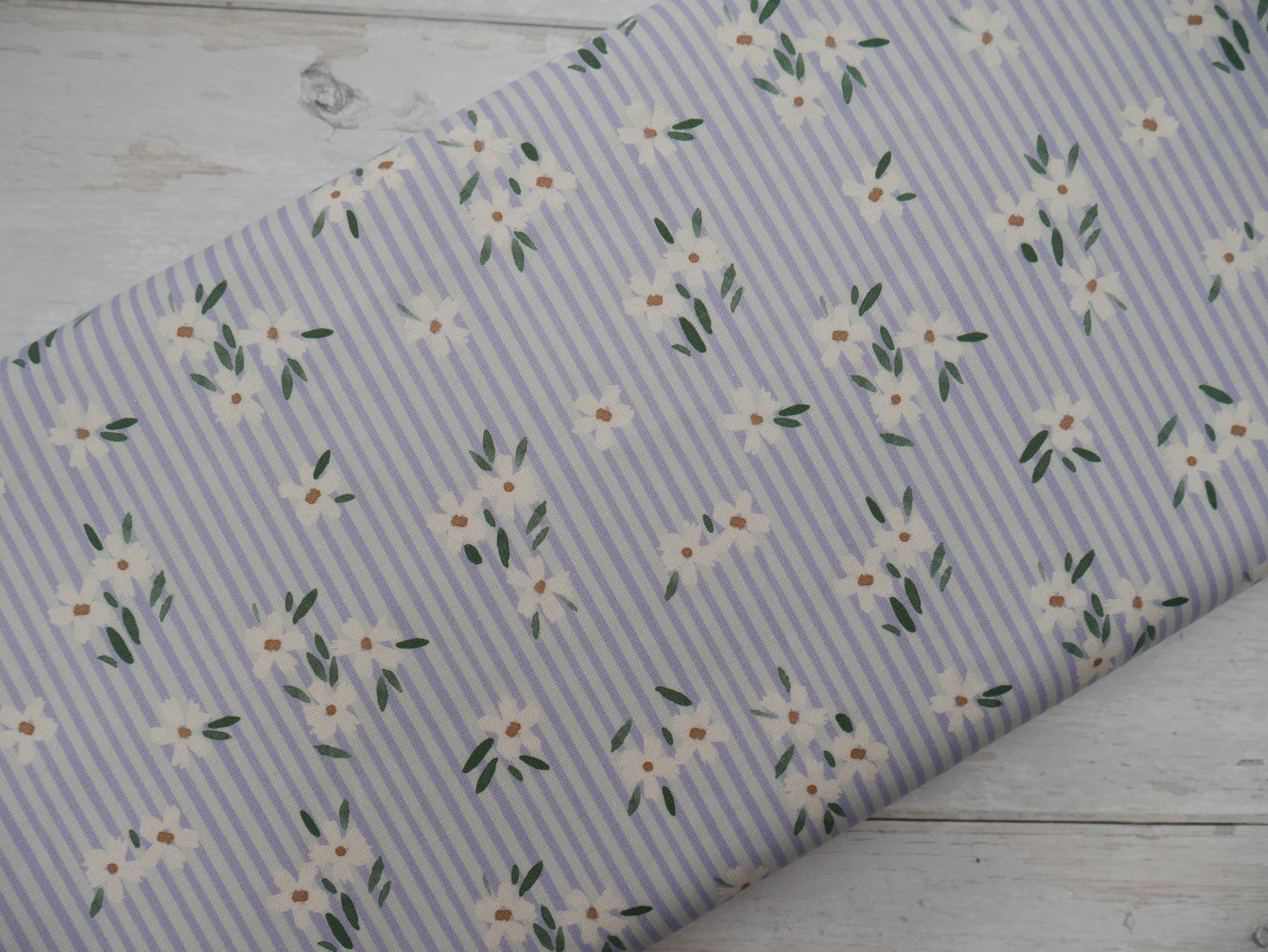 Lewis &amp; Irene Betsy Cornflower Printed Cotton by Bluebellgray-Cotton Fabric-Flying Bobbins Haberdashery