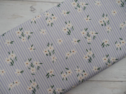 Lewis &amp; Irene Betsy Cornflower Printed Cotton by Bluebellgray-Cotton Fabric-Flying Bobbins Haberdashery