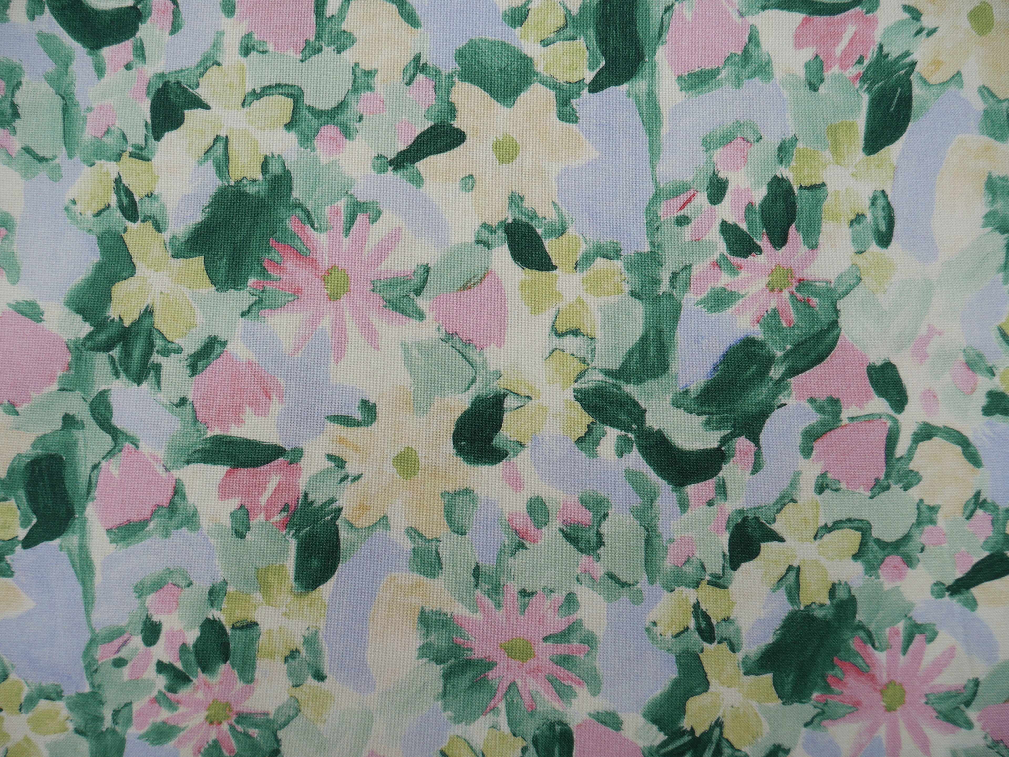 Lewis &amp; Irene Garden Summer Printed Cotton by Bluebellgray-Cotton Fabric-Flying Bobbins Haberdashery