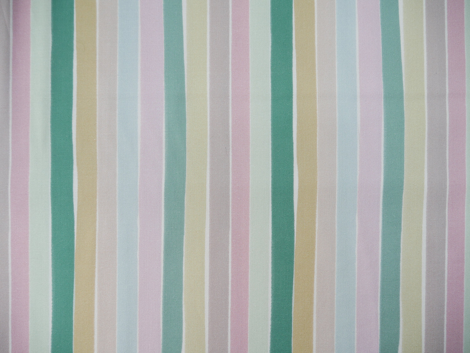 Lewis &amp; Irene Summer Stripes Printed Cotton by Bluebellgray-Cotton Fabric-Flying Bobbins Haberdashery