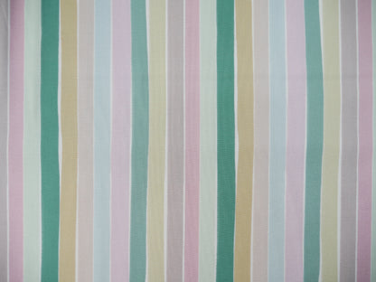 Lewis &amp; Irene Summer Stripes Printed Cotton by Bluebellgray-Cotton Fabric-Flying Bobbins Haberdashery