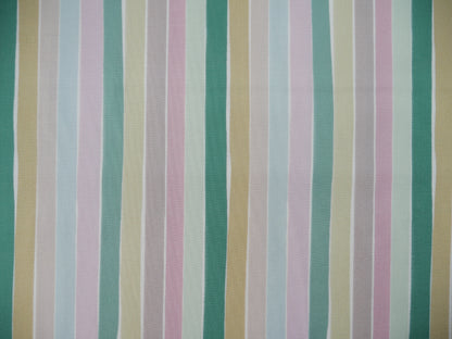 Lewis &amp; Irene Summer Stripes Printed Cotton by Bluebellgray-Cotton Fabric-Flying Bobbins Haberdashery