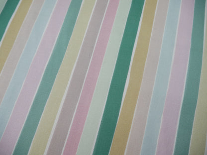 Lewis &amp; Irene Summer Stripes Printed Cotton by Bluebellgray-Cotton Fabric-Flying Bobbins Haberdashery