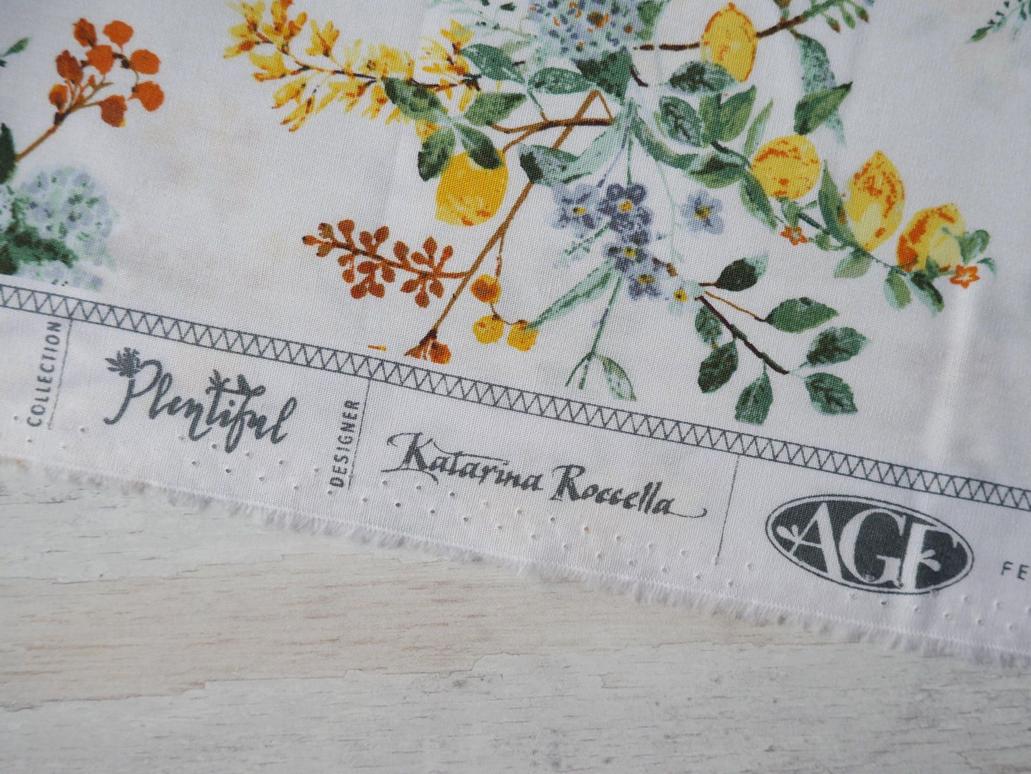 Art Gallery Fabrics Citrus Harmony from Plentiful by Katarina Roccella-Cotton Fabric-Flying Bobbins Haberdashery