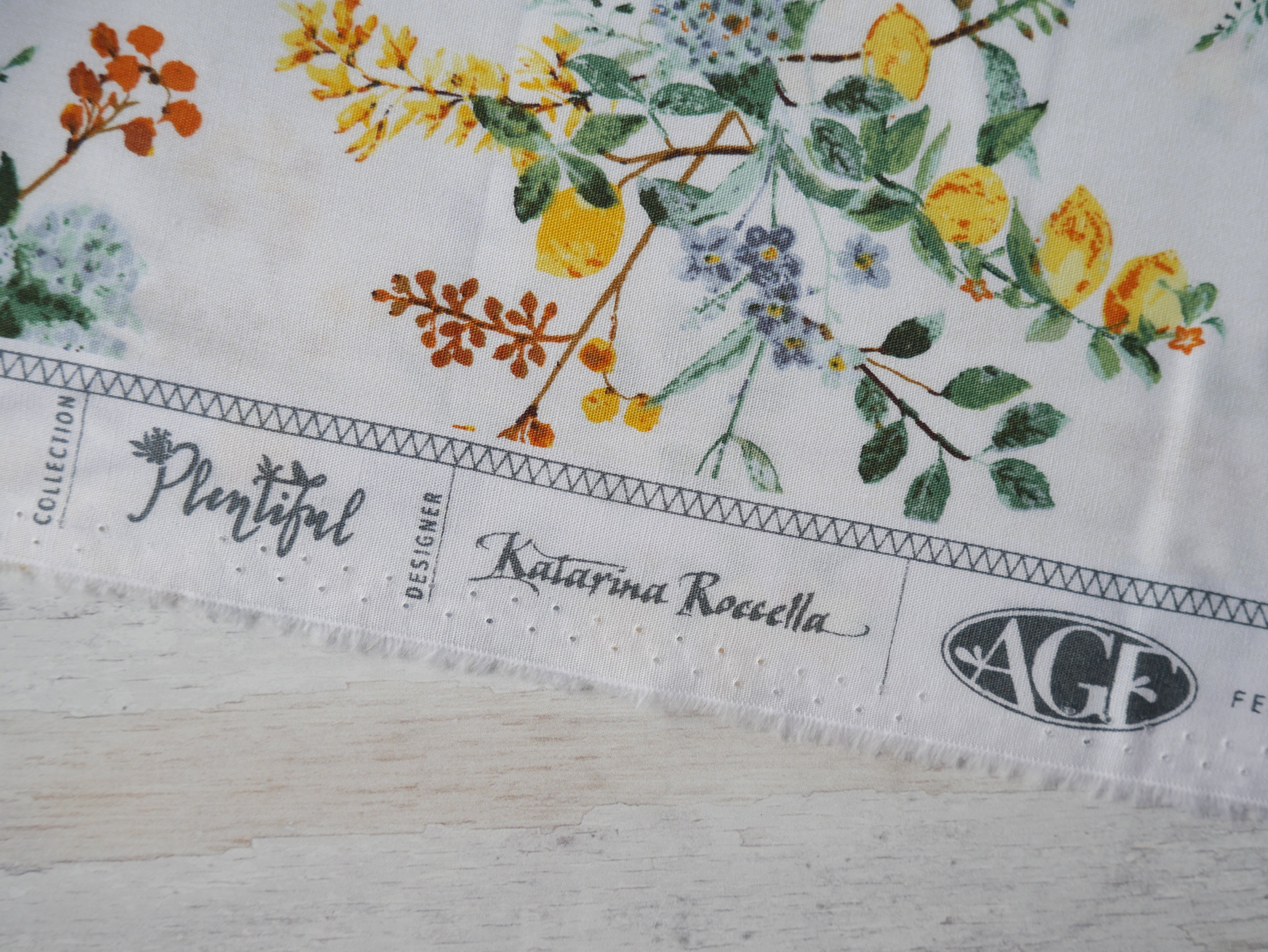 Art Gallery Fabrics Citrus Harmony from Plentiful by Katarina Roccella-Cotton Fabric-Flying Bobbins Haberdashery