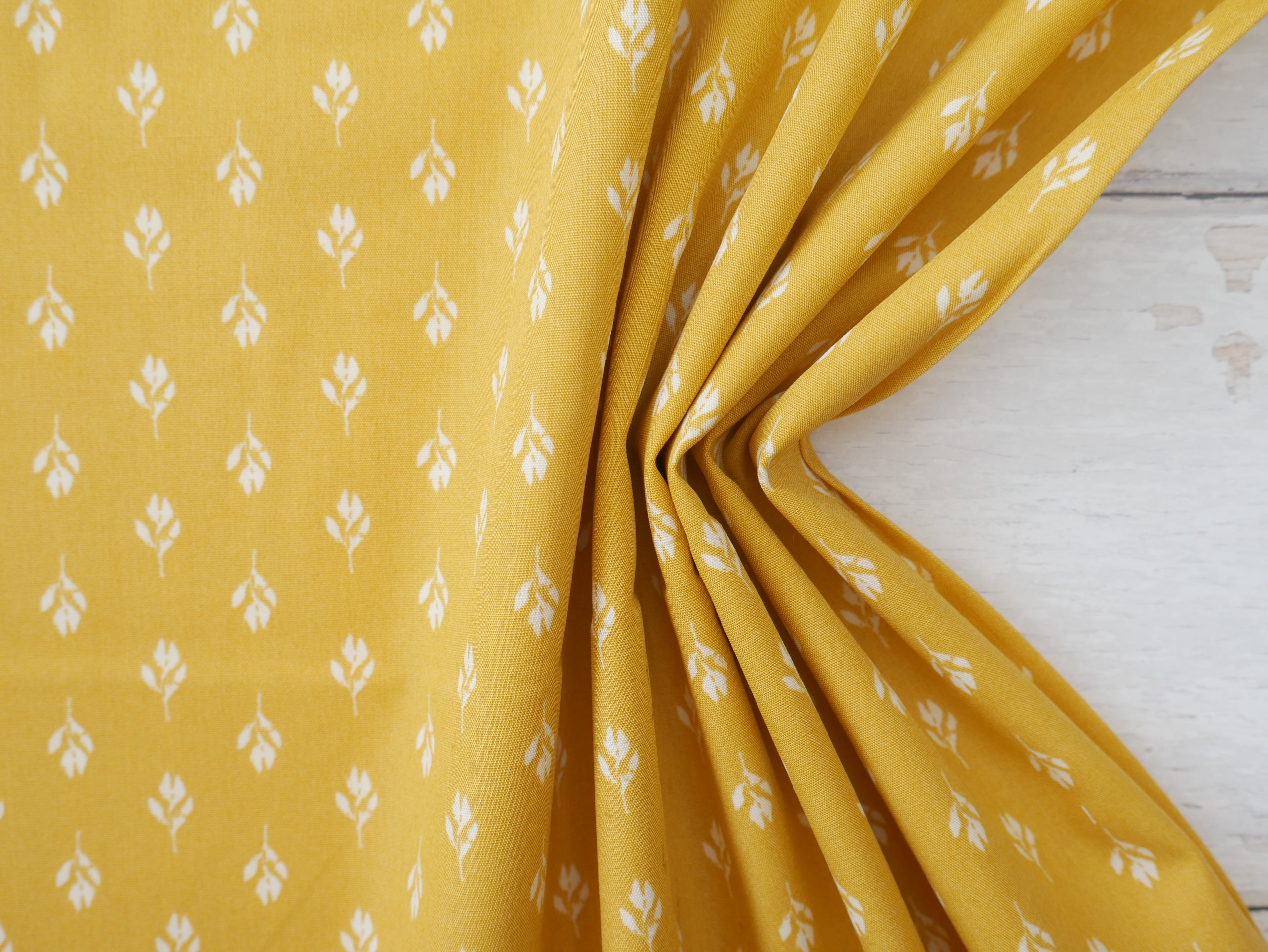 Art Gallery Fabrics Harvest Honey from A Year In Petals-Cotton Fabric-Flying Bobbins Haberdashery