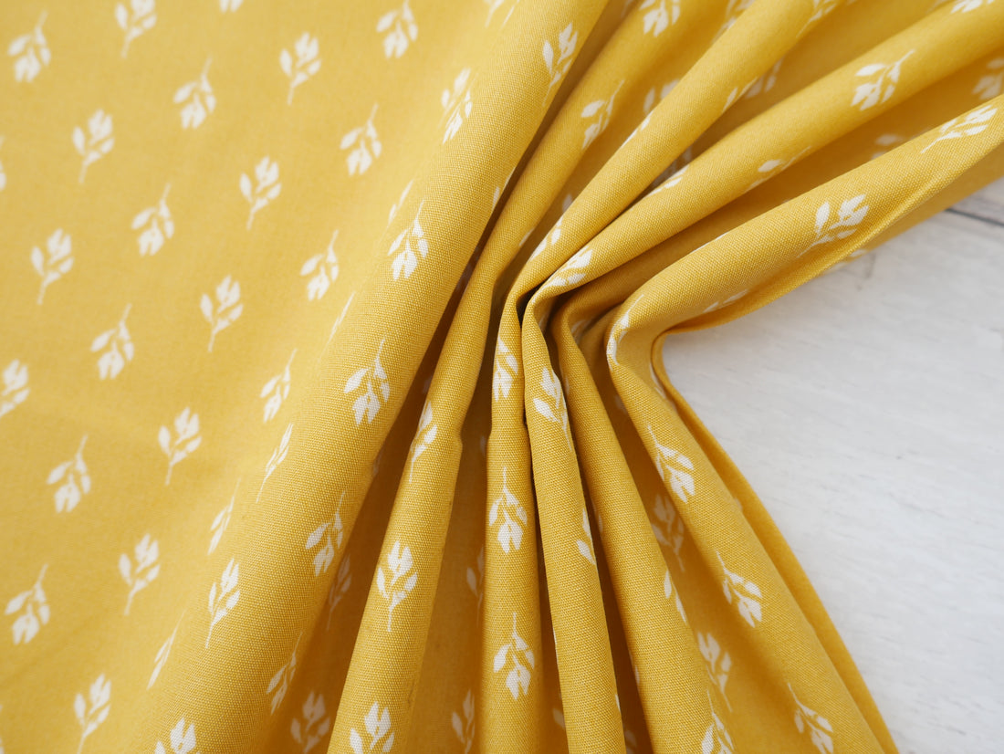 Art Gallery Fabrics Harvest Honey from A Year In Petals-Cotton Fabric-Flying Bobbins Haberdashery