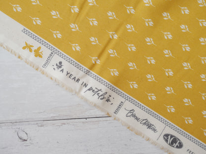 Art Gallery Fabrics Harvest Honey from A Year In Petals-Cotton Fabric-Flying Bobbins Haberdashery