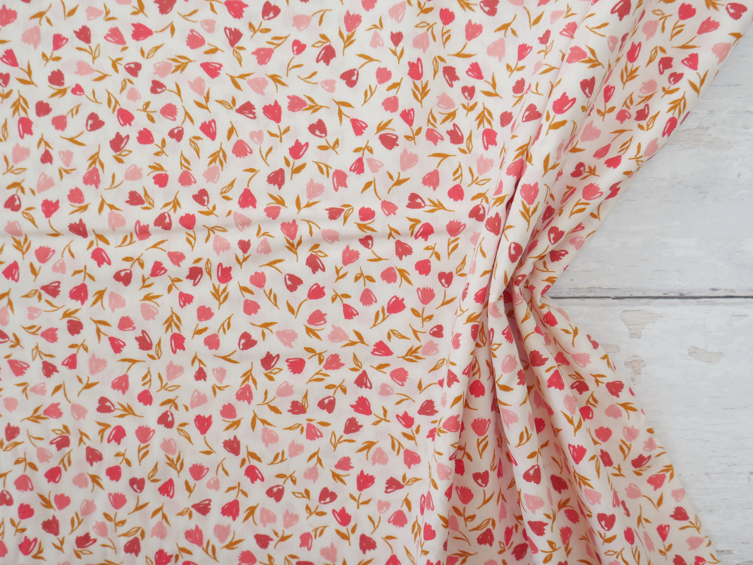 Art Gallery Fabrics Floral Frenzy Blush from Bloomcore-Cotton Fabric-Flying Bobbins Haberdashery