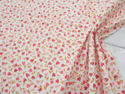 Art Gallery Fabrics Floral Frenzy Blush from Bloomcore-Cotton Fabric-Flying Bobbins Haberdashery