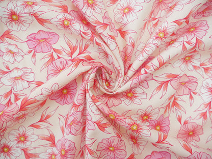 Art Gallery Fabrics Tinted Blooms Blush from Bloomcore-Cotton Fabric-Flying Bobbins Haberdashery