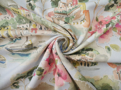 Bronte Dress Kit - Silk Cassia Noil in Venice Print-Sewing Kit-Flying Bobbins Haberdashery