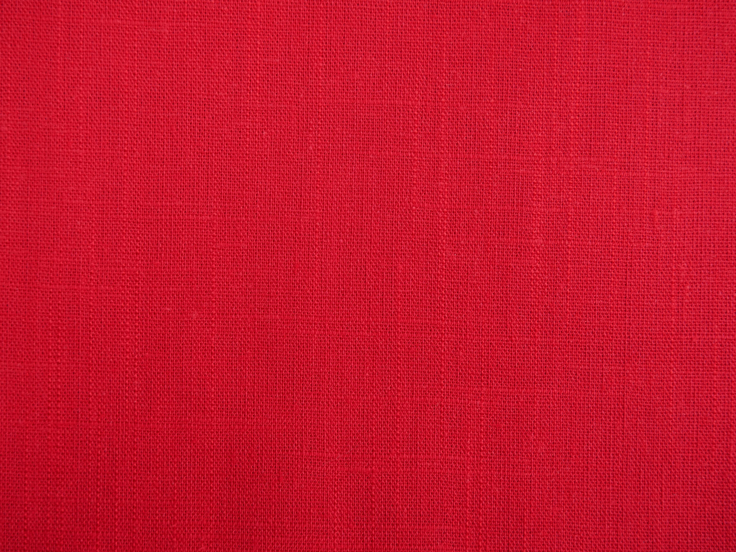 Linen Viscose in Red-Fabric-Flying Bobbins Haberdashery