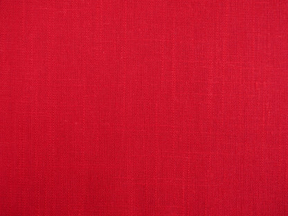 Linen Viscose in Red-Fabric-Flying Bobbins Haberdashery