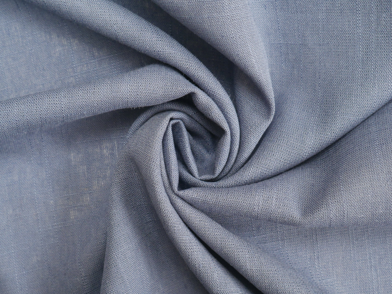 Linen Viscose in Denim Blue-Fabric-Flying Bobbins Haberdashery