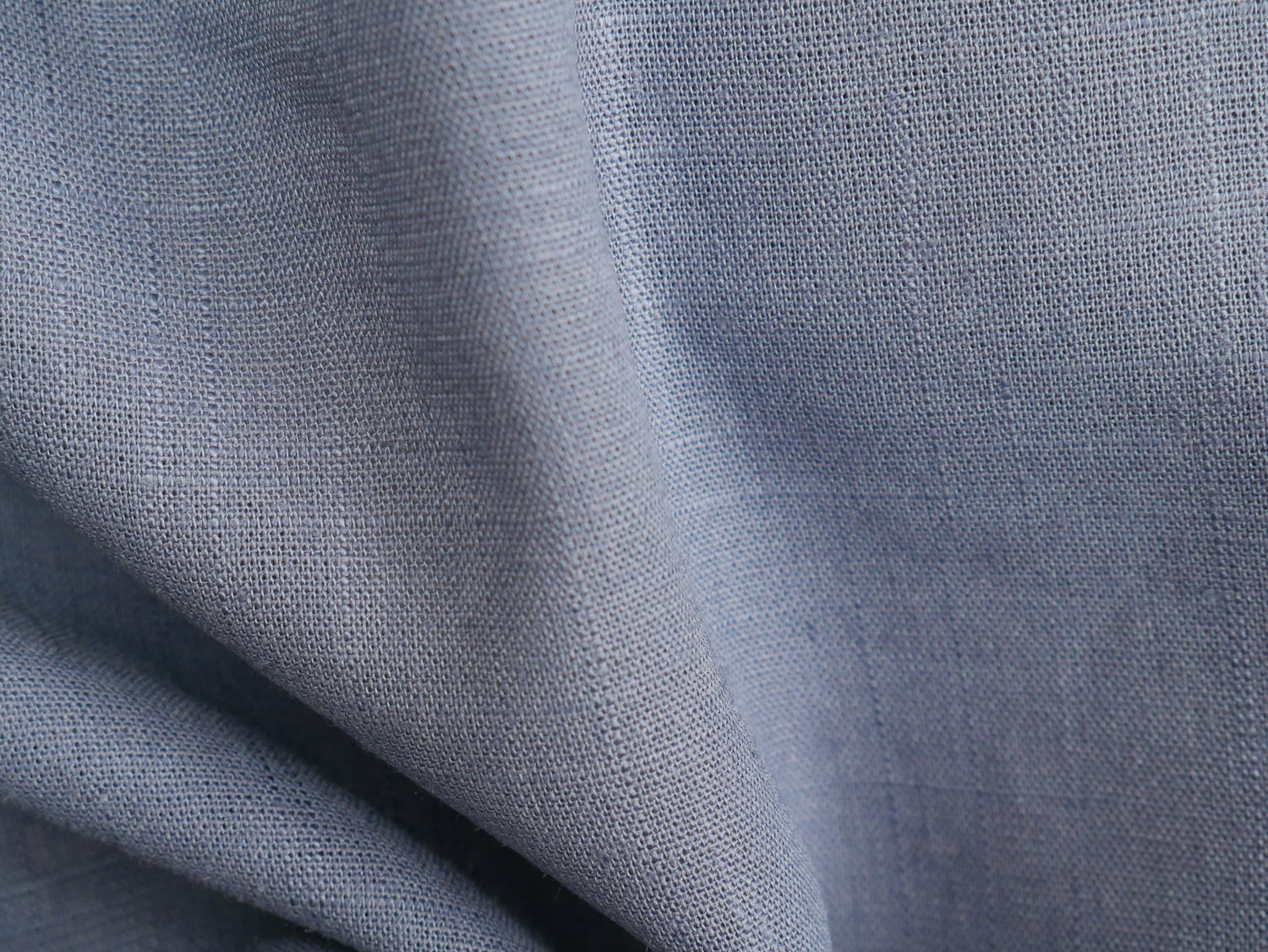 Linen Viscose in Denim Blue-Fabric-Flying Bobbins Haberdashery