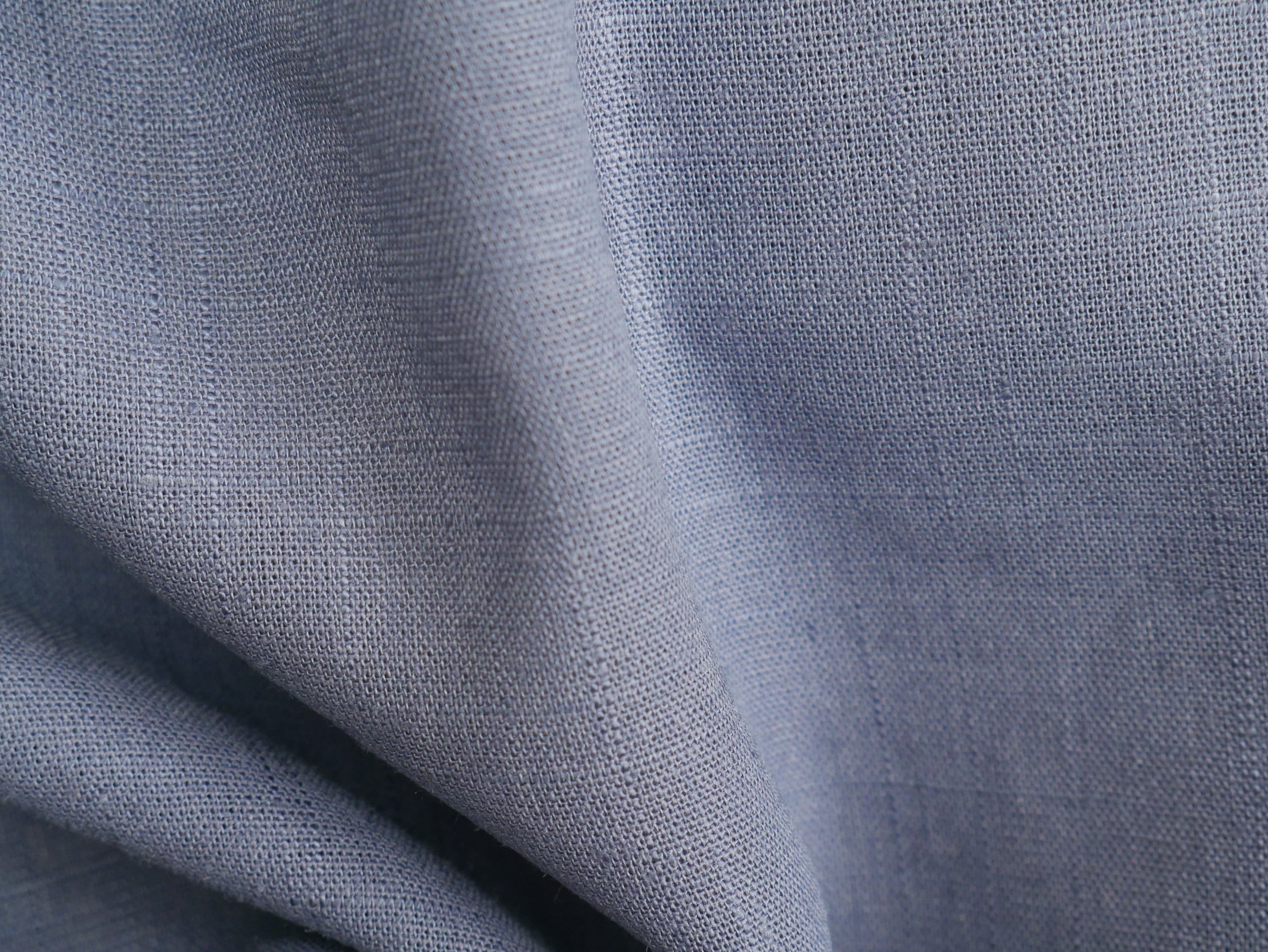 Linen Viscose in Denim Blue-Fabric-Flying Bobbins Haberdashery