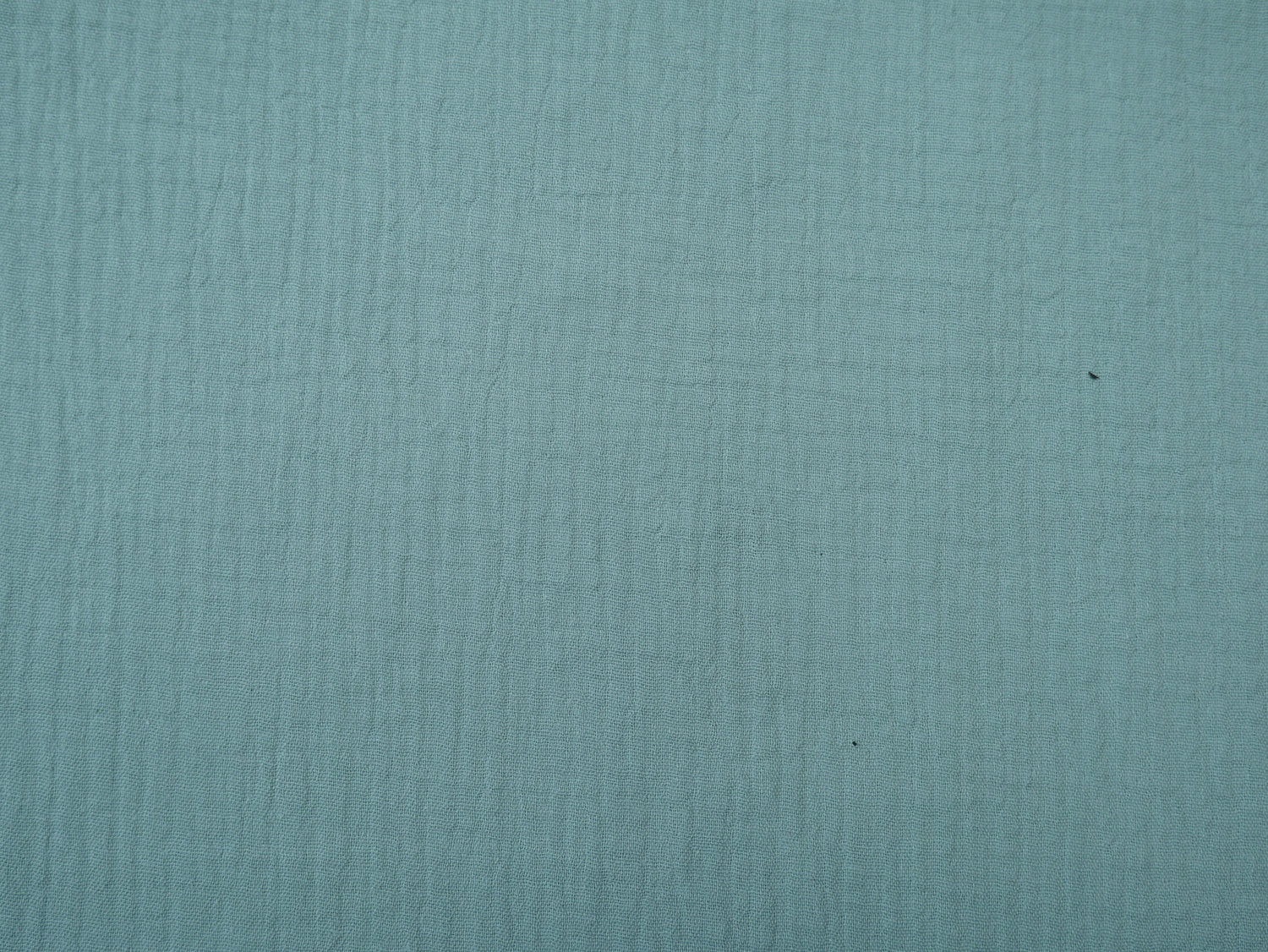 Soft Cotton Double Gauze in Aquamarine-Cotton Fabric-Flying Bobbins Haberdashery