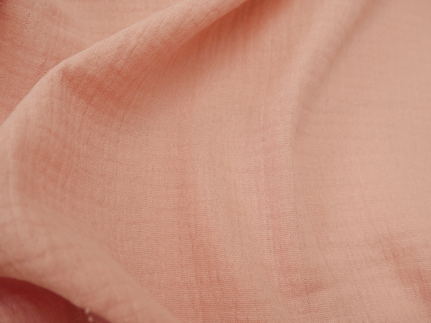 Soft Cotton Double Gauze in Soft Pink-Cotton Fabric-Flying Bobbins Haberdashery