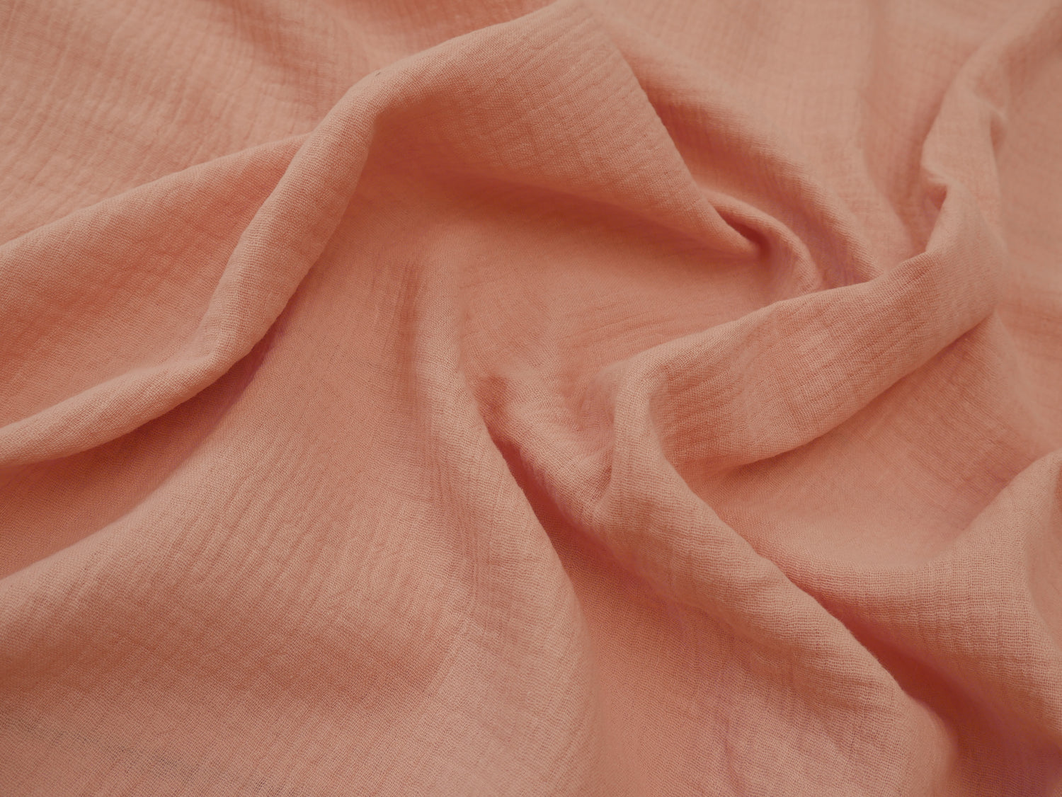 Soft Cotton Double Gauze in Soft Pink-Cotton Fabric-Flying Bobbins Haberdashery