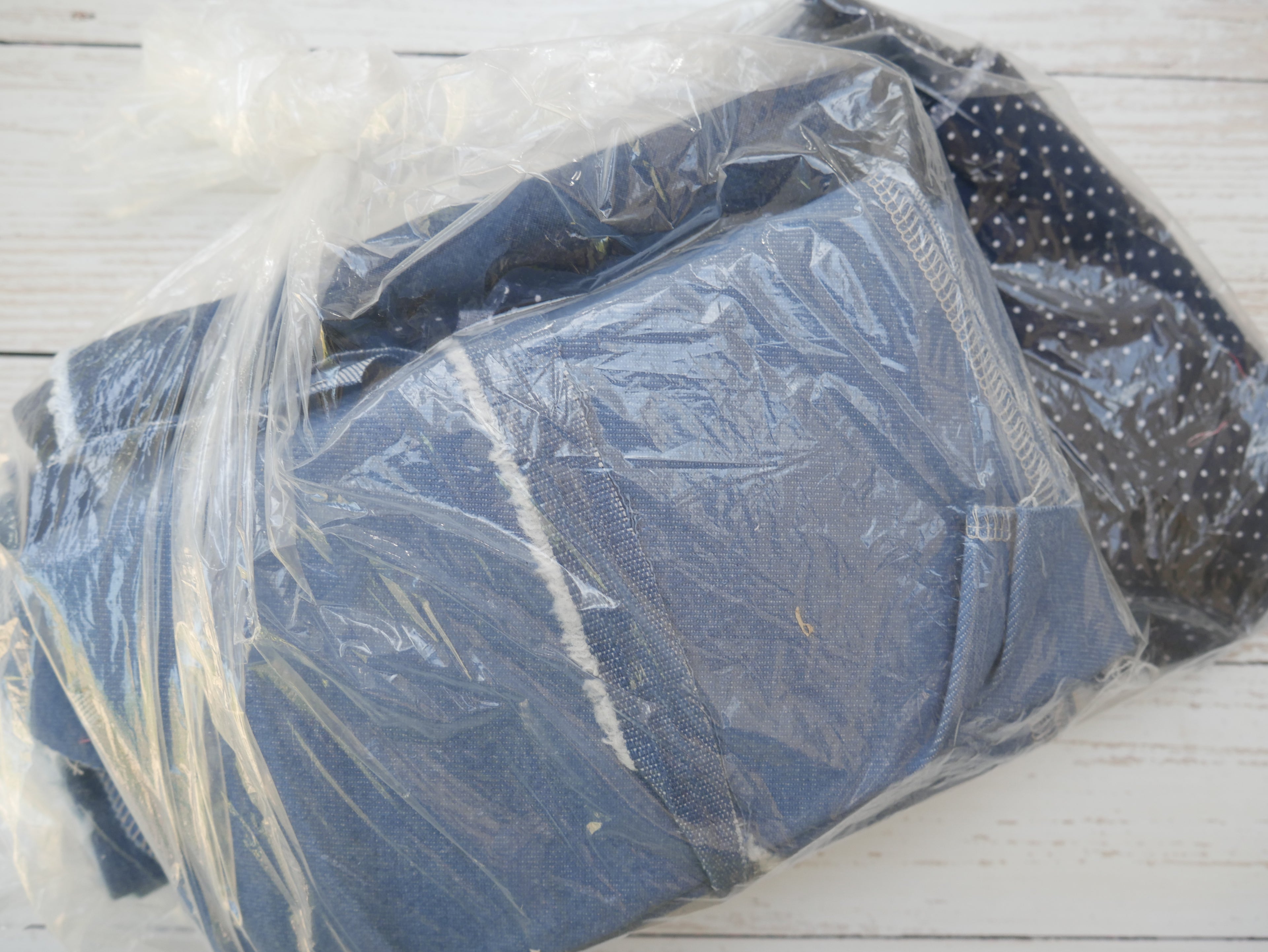 Bargain Bag 3 - Denim &amp; Blues-Fabric Pack-Flying Bobbins Haberdashery