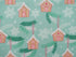 Baubles & Bows Printed Cotton, Little Houses, £7.80 p/m-Cotton Fabric-Flying Bobbins Haberdashery