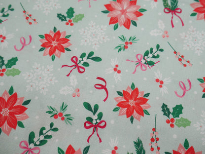 Baubles &amp; Bows Printed Cotton, Berries, £7.80 p/m-Cotton Fabric-Flying Bobbins Haberdashery