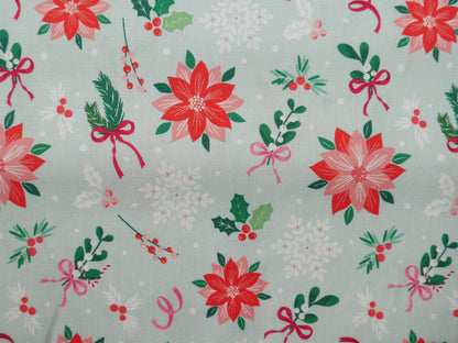 Baubles &amp; Bows Printed Cotton, Berries, £7.80 p/m-Cotton Fabric-Flying Bobbins Haberdashery