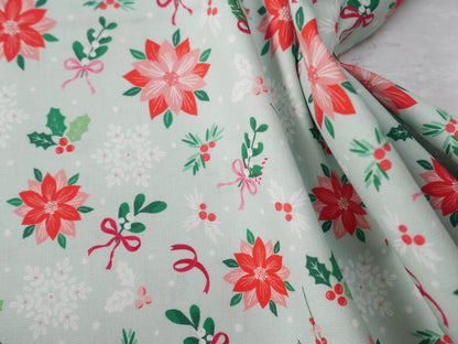 Baubles &amp; Bows Printed Cotton, Berries, £7.80 p/m-Cotton Fabric-Flying Bobbins Haberdashery