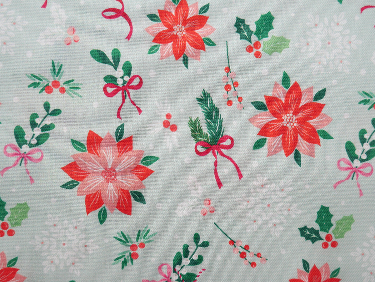 Baubles &amp; Bows Printed Cotton, Berries, £7.80 p/m-Cotton Fabric-Flying Bobbins Haberdashery