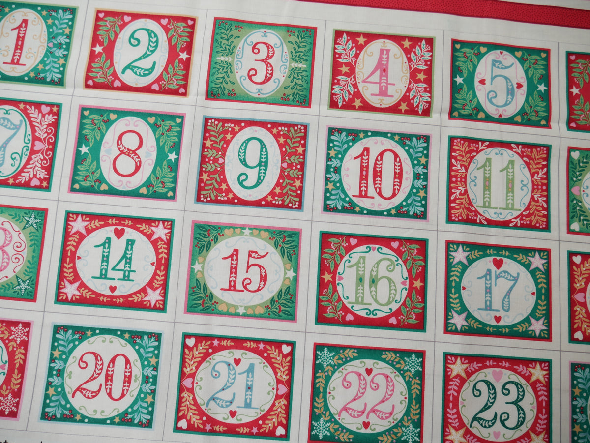 Advent Calendar Kit - Nutcracker-Cotton-Flying Bobbins Haberdashery