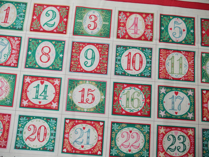 Advent Calendar Kit - Nutcracker-Cotton-Flying Bobbins Haberdashery