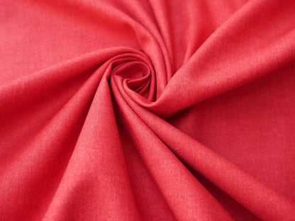 Makower Printed Cotton, Linen Texture in Red, £12.80 pm-Cotton-Flying Bobbins Haberdashery