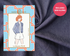 Pilar Jacket Kit - Indigo Denim-Sewing Kit-Flying Bobbins Haberdashery