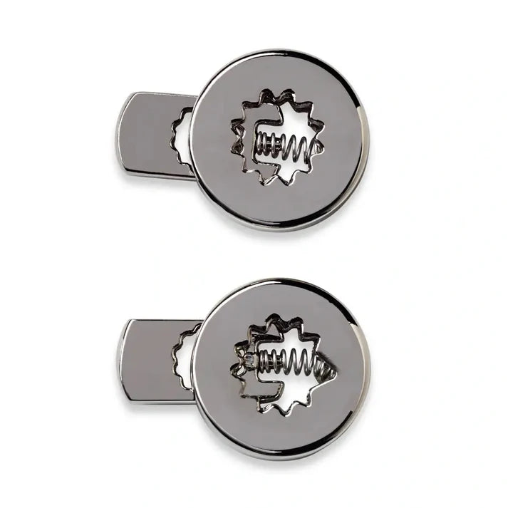 Prym Cord Stops, Silver-Trim-Flying Bobbins Haberdashery