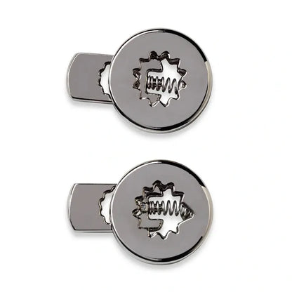 Prym Cord Stops, Silver-Trim-Flying Bobbins Haberdashery
