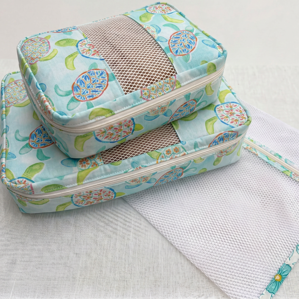 Packing Cube Kit - Turtle Bay-Sewing Kit-Flying Bobbins Haberdashery