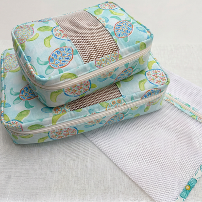 Packing Cube Kit - Turtle Bay-Sewing Kit-Flying Bobbins Haberdashery