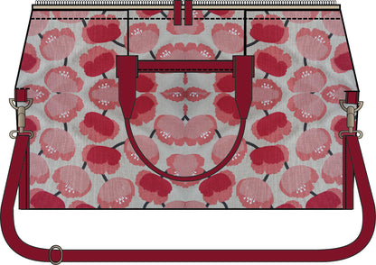 The Flying Bobbins Weekender Bag Kit, Peony-Sewing Kit-Flying Bobbins Haberdashery