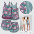 Reef Pyjamas Kit - Block Floral-Sewing Kit-Flying Bobbins Haberdashery