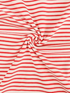 Breton Stripe Cotton Jersey in Red & Ivory £16.00 pm-Cotton Jersey-Flying Bobbins Haberdashery