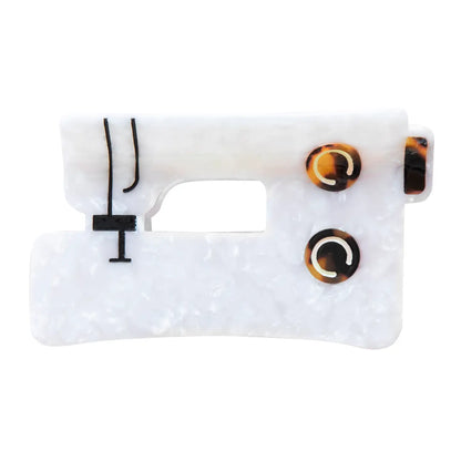 Sarah Hearts Sewing Machine Hair Claw Clip-Gift Box-Flying Bobbins Haberdashery